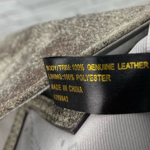 Aimee Kestenberg Leather Crossbody Satchel with Gold Hardware - Picture 11 of 12